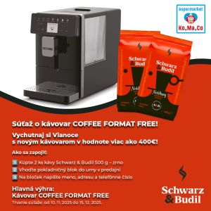 Súťaž o kávovar FORMAT FREE